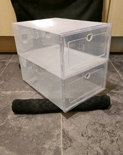 Shoe storage boxes for sale  STOKE-ON-TRENT