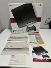 Sony PlayStation 3 PS3 Slim 120GB caixa original apenas caixa vazia comprar usado  Enviando para Brazil