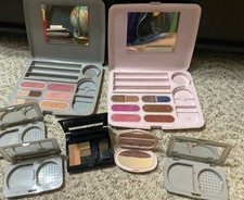 Lote de maquiagem vintage Mary Kay rosa/cinza paletes sombras/blushes estojos antigos comprar usado  Enviando para Brazil