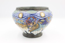 Gouda vase painted for sale  HASTINGS