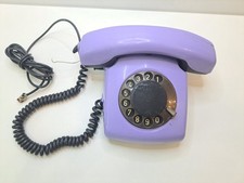 USSR Spektr-3 Rotary Dial Telephone Vintage Old Soviet Desk Phone purple comprar usado USSR Spektr-3 Rotary Dial Telephone Vintage Old Soviet Desk Phone purple comprar usado  Enviando para Brazil