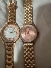 Pacote de relógio Aeropostale ouro rosa *precisa de bateria*, usado comprar usado  Enviando para Brazil