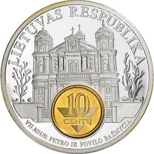 395398 lithuania medal d'occasion  Lille-