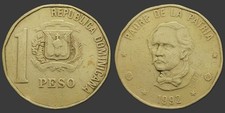Monnaie république dominicain d'occasion  Paris I