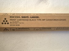 Cartucho de toner Ricoh Savin Lanier preto impressão MP C2550/C9025/LD525C tipo MP C2550/C9025C, usado comprar usado  Enviando para Brazil