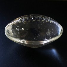 Vintage glass football for sale  OXFORD