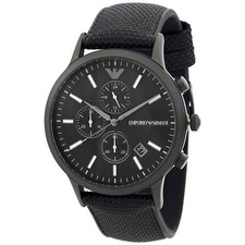 Relógio masculino Emporio Armani Renato cronógrafo quartzo mostrador preto AR11457 comprar usado Relógio masculino Emporio Armani Renato cronógrafo quartzo mostrador preto AR11457 comprar usado  Enviando para Brazil