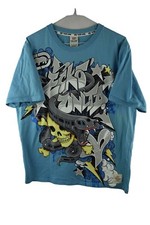Camiseta ECKO UNLTD azul gráfica tamanho G masculina clássica verão praia férias comprar usado  Enviando para Brazil