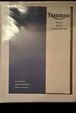 Triumph sprint service for sale Triumph sprint service for sale  MARCH