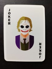 Usado, Cartão Heath Ledger The Joker * The Cool Club * Batman VS The Joker comprar usado  Enviando para Brazil