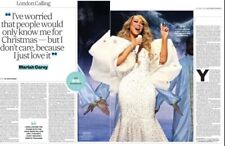 Usado, Mariah Carey Big Interview Christmas Time US Tour Live Newspaper Clipping Dec comprar usado  Enviando para Brazil