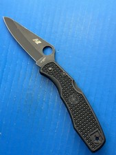 Faca Spyderco Pacific Salt H1 lâmina de borda lisa preta cabo FRN Lockback comprar usado Faca Spyderco Pacific Salt H1 lâmina de borda lisa preta cabo FRN Lockback comprar usado  Enviando para Brazil