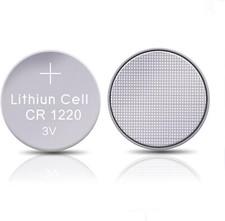 Pila orologi batteria bottone CR1220 litio manganese 3V 40 mAh non ricaricabile, używany na sprzedaż  Wysyłka do Poland