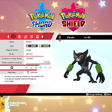Używany, Zarude 💚Event International Jungle 💚 Pokémon Sword & Shield 💚 NIETKNIĘTY na sprzedaż  Wysyłka do Poland