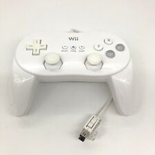 Usado, Controlador oficial de Nintendo Wii Pro clásico negro o blanco RVL-005 FABRICANTE DE EQUIPOS ORIGINALES PROBADO segunda mano  Embacar hacia Argentina