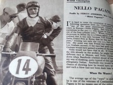 Nello pagani gilera for sale  BRIGHTON