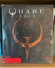 Vintage Quake 1 Peça CD Rom Caixa Grande Versão Japonesa Rara comprar usado Vintage Quake 1 Peça CD Rom Caixa Grande Versão Japonesa Rara comprar usado  Enviando para Brazil