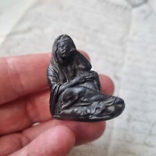 WEDGWOOD Black Basalt Last 18thC Femme Antique Fretel Fin XVIIIè Faïence Fine comprar usado  Enviando para Brazil
