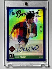 2021-22 Panini DonRuss The Beautiful Game /99 Jorge Campos Road to Qatar Auto comprar usado  Enviando para Brazil