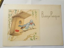 Cartolina buona pasqua usato  Bologna
