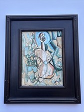 Vintage cubist painting for sale  San Diego