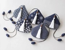 Sashiko coin purse for sale  LONDON