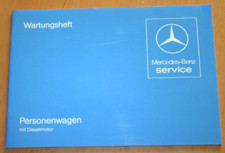 Folheto de manutenção Mercedes W 123 200D a 300 D - 240 Td - 300 em branco novo na caixa comprar usado  Enviando para Brazil