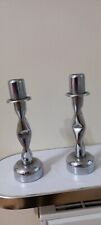 Pair candlesticks contemporary for sale  WARRINGTON