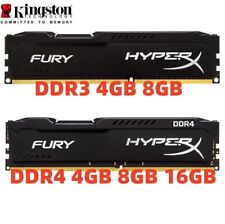 HyperX FURY DDR3 DDR4 8GB 16GB 3200 2666MHz 2400MHz 2133MHz Desktop Memory DIMM comprar usado  Enviando para Brazil