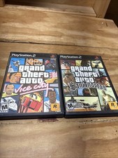 Usado, Grand Theft Auto PS2 GTA San Andreas & Vice City - Completo com Mapa e Manual BOM comprar usado  Enviando para Brazil