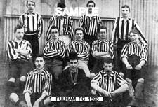 Fulham 1893 team for sale  DEESIDE