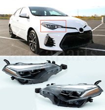 Conjunto de faróis para 2017 2018 2019 Toyota Corolla SE XSE esquerda e direita LED duplo comprar usado  Enviando para Brazil