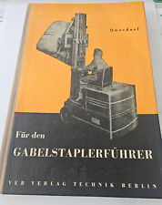 Altes fachbuch gabelstapler gebraucht kaufen  Bernburg