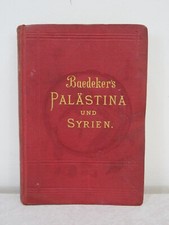 Palestine baedeker syrian for sale Palestine baedeker syrian for sale  LEICESTER