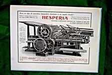 Macchina tipografica hesperia usato  Roma