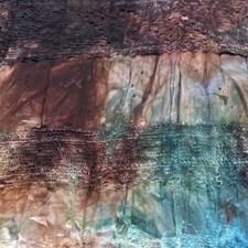 Stoffrest vintage batik gebraucht kaufen  Dillingen/ Saar