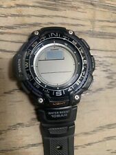 Relógio Casio SGW-1000 3439 sensor triplo bússola altímetro barômetro LEIA comprar usado  Enviando para Brazil
