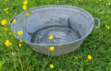 Vintage galvanised beldray for sale  CAERNARFON