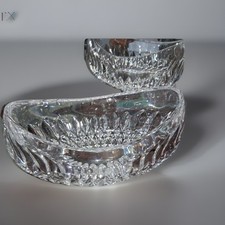 Vtg oval crystal for sale  Fredericksburg