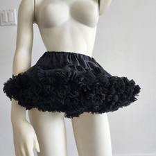 Saia Tutu XS Bailarina Menina Preta Pettiskirt 100 Crianças Idades 4-5 Volume Balé comprar usado  Enviando para Brazil