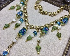 Vintage inspired necklace for sale  Lancaster