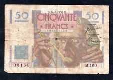 Billet francs verrier d'occasion  Paris XVIII