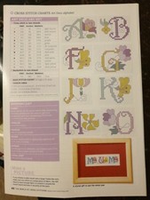 Cross stitch chart for sale  ABERDEEN
