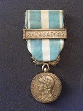 Médaille coloniale barrette d'occasion Médaille coloniale barrette d'occasion  Épron