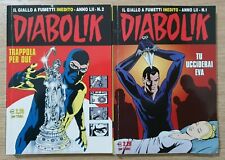 Lotto diabolik 2 usato  Italia