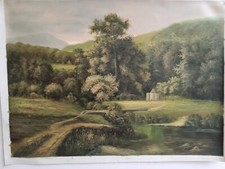 Quadro paesaggio fiammingo usato  Palermo