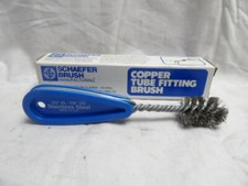 Escova de encaixe de tubo de cobre Schaefer 7/8" fio SS com cabo de plástico 00929-1 comprar usado  Enviando para Brazil