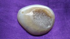 Pendentif géode agate d'occasion  Melun