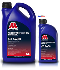 Óleo de motor Millers Trident Longlife 5w30 desempenho totalmente sintético - 6L  comprar usado  Enviando para Brazil