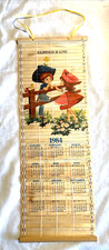 Vintage bamboo calendar for sale  Red Bluff